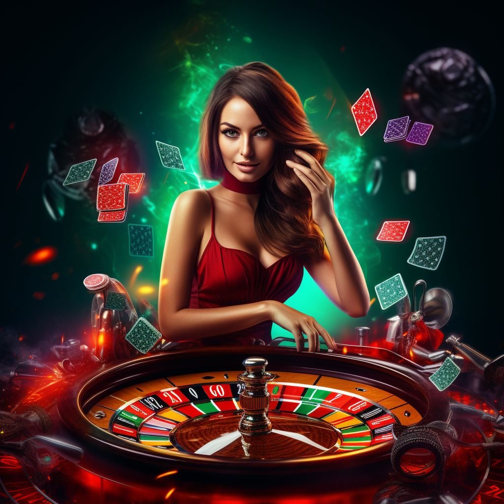 Layar permainan slot online dengan simbol berwarna cerah dan gulungan berputar